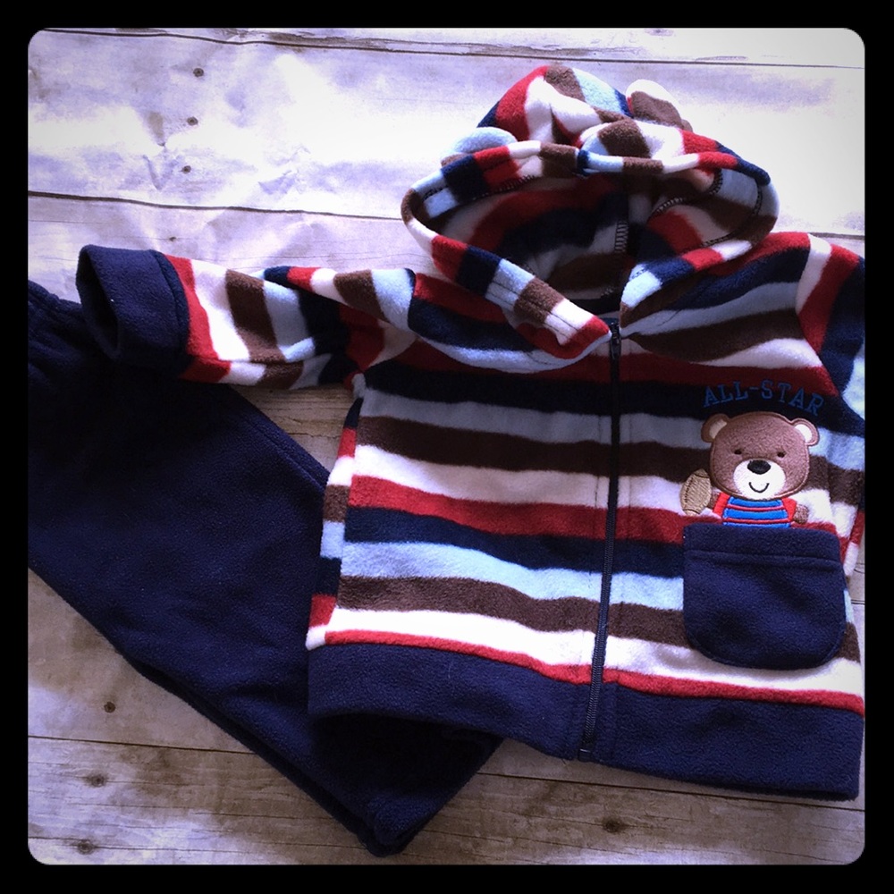 Fleece sweatsuit